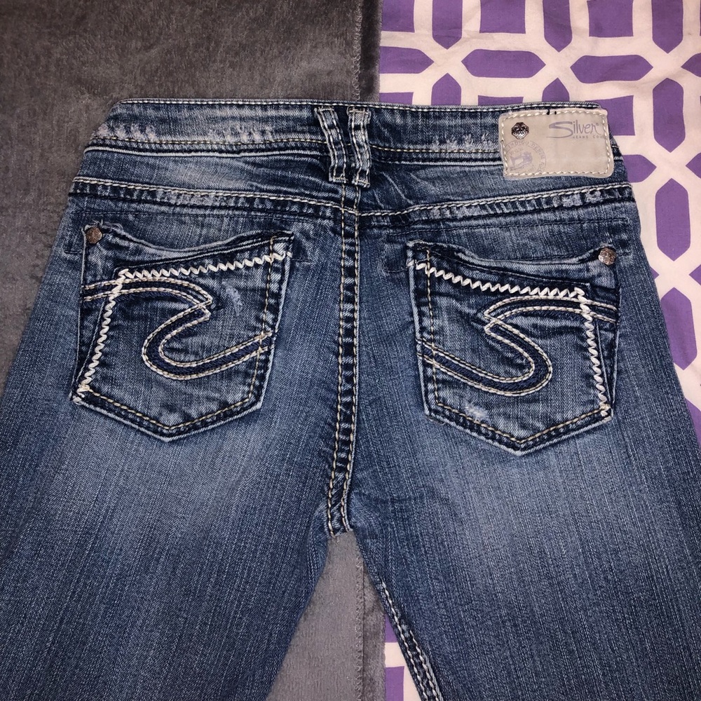 SILVER NWOT JEANS L27 W32